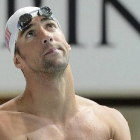 Michael Phelps, durante un entrenamiento en Brisbane (Australia).-