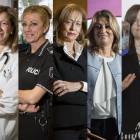 Gloria Sánchez, Julia González, Lourdes Rodríguez, Teresa López y Rocío Hervella-MIGUEL ÁNGEL SANTOS
