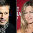 Brad Pitt asiste a la fiesta del 50 cumpleaños de Jennifer Aniston.-EUROPA PRESS