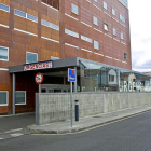 Entrada de Urgencias del Hospital Virgen de la Concha en Zamora-ICAL