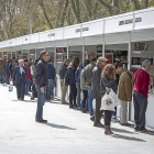 Algunos de los expositores que participaron en la pasada edición de la feria del Libro Antiguo y de Ocasión.-PHOTOGENIC