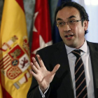 Josep Rull, el pasado marzo, durante la conferencia que dio en Madrid.-Foto: EFE