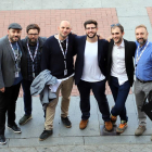 Los seis creadores seleccionados este año para participar en la sección Castilla y León en Corto de la Semana Internacional de Cine de Valladolid.-ICAL
