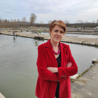 Ana Larrán, responsable de investigación sobre acuicultura en el ITACyL. ArgiComunicación.