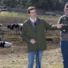 Pablo Casado, junto a Alfonso Fernández  Mañueco, durante su visita a Ávila.-ICAL