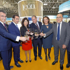 Juan Martínez Majo, Juan Carlos Suárez-Quiñones, Matilde Asían, Antonio Silván, Josefa García Cirac, Jesús Julio Carnero y Genaro Martínez.-J.M. LOSTAU