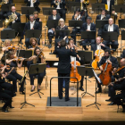 Primer concierto del nuevo director de la OSCyL, Andrew Gourlay. el pasado mes de octubre.-Ical