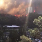 Oleada de incendios en Israel.-TWITTER