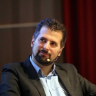 El secretario general del PSOECyL y portavoz en las Cortes, Luis Tudanca, protagoniza las ‘Conversaciones Políticas’ que El Mundo de Castilla y León organiza en el marco de su Club de Prensa-Miriam Chacón / ICAL