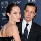 Angelina Jolie y Brad Pitt, en el 2015.-