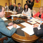 El subdelegado del Gobierno, Jorge Llorente, durante la Comisión de Tráfico-El Mundo