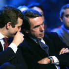 Aznar ve a Casado un líder como un castillo sin tutelas, ni tutías-DAVID CASTRO