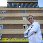 Marcelo Jiménez, jefe de servicio de Cirugía Torácica del Complejo Asistencial Universitario de Salamanca.-ENRIQUE CARRASCAL