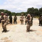Efectivos estadounidenses en una base militar en Kenia.-EUROPA PRESS