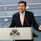 El portavoz del Grupo Parlamentario Popular en las Cortes regionales, Carlos Fernánez Carriedo-Efe