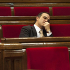 Turull, en el Parlament-FERRAN SENDRA