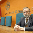 El presidente del Consejo de Colegios de Veterinarios de Castilla y León, Luciano Díez. D. L.