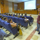 Iñaki Fernández, ayer en la Escuela de Ingeniería Informática de la UVA.-MIGUEL ÁNGEL SANTOS-PHOTOGENIC