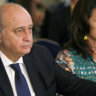 El ministro del Interior, Jorge Fernández Díaz, en un acto este miércoles en Madrid.-EFE / SERGIO BARRENECHEA