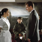 Jennifer López y Ralph Fiennes en una secuencia de 'Sucedió en Manhattan'.-