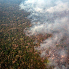 El estado más afectado, con 13.641 focos, es el de Mato Grosso, que se extiende por gran parte de la Amazonía.-