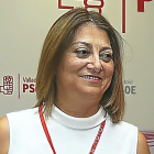 La nueva secretaria general, Teresa López.-CÉSAR MINGUELA