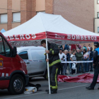 Atropello mortal en la calle Merineros (Soria)-ICAL