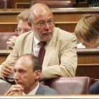 Sesión consultiva de la XII Legislatura del Congreso de los Diputados. En la imagen el diputado de Ciudadanos, Francisco Igea.-ICAL