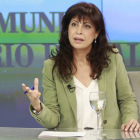 Ana Redondo durante 'La Quinta Esquina', programa emitido en La 8 de Valladolid-J.M.Lostau
