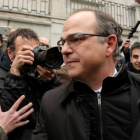 Jordi Turull, antes de entrar en el Supremo, el pasado 23 de marzo.-JOSÉ LUIS ROCA