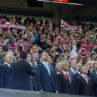 El palco del Camp Nou, presidido por el rey Felipe VI, en la final de Copa del 2015 entre el Barça y el Athletic.-JORDI COTRINA