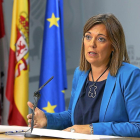 Milagros Marcos comparece tras el Consejo de Gobierno-ICAL