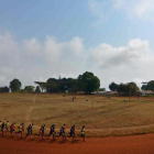 El Estadio Kamariny de Iten, que se convertirá en una moderna pista de tartán.-TAKESHI KUNO