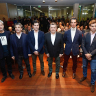 César Mata, Victorino Martín, Nacho de la Viuda, José Manuel Barrio, Morenito de Aranda y Rubén Pinar.-J. M. LOSTAU
