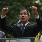 Juan Guaidó, jefe del Parlamento y autoproclamado presidente interino de Venezuela.-EFE