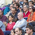 Hansen (derecha) y Casado, cabezas visibles del CBC Valladolid.-M. A. S.
