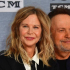 Billy Crystal y Megh Ryan celebran el 30º aniversario del filme Cuando Harry encontró a Sally.-AFP / FREDERIC J BROWN