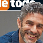 Detalle de la portada del suplemento de televisión Teletodo con el actor Leonardo Sbaraglia.-EL PERIÓDICO