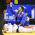 Alberto Gaitero vence en la final del Europeo sub 23 al judoca ruso Gafurov.-EL MUNDO