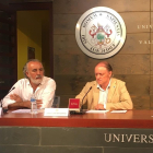 Momento de la presentación en la sede de la Universidad de Valladolid.-EUROPA PRESS