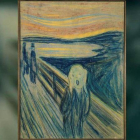 Una de las cuatro pinturas de la serie El grito, de Edvard Munch.-