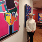 Cristina Krab en la Galería Rafael. | E. M.