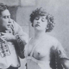 Georges Wague y Colette, en una representación de la obra La chair.-COLECCIÓN JOUVENEL