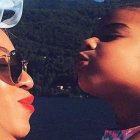 Beyoncé posa con su hija Blue Ivy.-INSTAGRAM