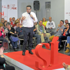 El presidente del Congreso de los Diputados y exlehendakari Patxi López, en un acto en Segovia.-ICAL