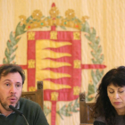 El alcalde de Valladolid, Óscar Puente, y la concejala de Cultura y Turismo, Ana Redondo, presentan los datos del sector en la ciudad durante 2017-ICAL