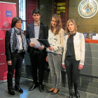 Los organizadores del foro Fibest tras la presentación del evento.-EUROPA PRESS