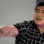 Diego Armando Maradona, durante una entrevista en televisión el pasado febrero.-Foto: EFE / MIGUEL GUTIÉRREZ