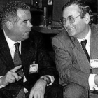 Rosendo Naseiro y Ángel Sanchís, en una foto tomada a finales de los 80.-ARCHIVO