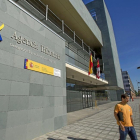 Sede de la Agencia Tributaria en la Avenida de Salamanca.-E. M.